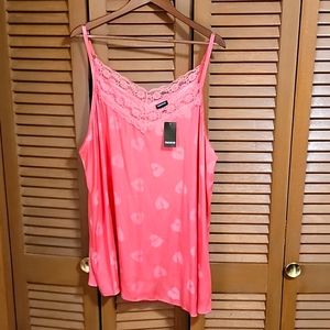 (NWT) Torrid Heart Cami (Size 4) Silky smooth!
